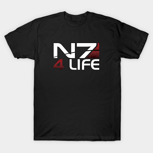 N7 4 Life T-Shirt by ThePyratQueen